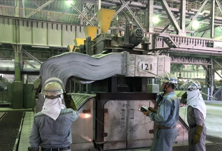 PT Indonesia Asahan Aluminium (Inalum) menyelesaikan 5 tungku peleburan baru dengan kapasitas lebih besar. SP/ JKT