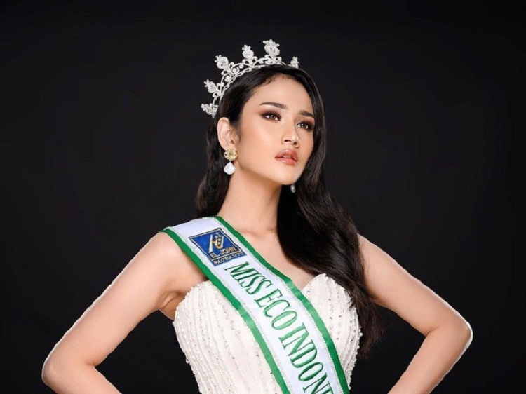 Intan Wisni Permatasari, Finalis Miss Eco Indonesia 2021.
