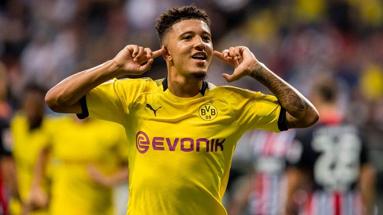 Winger Timnas Inggris, Jadon Sancho. SP/ UEFA