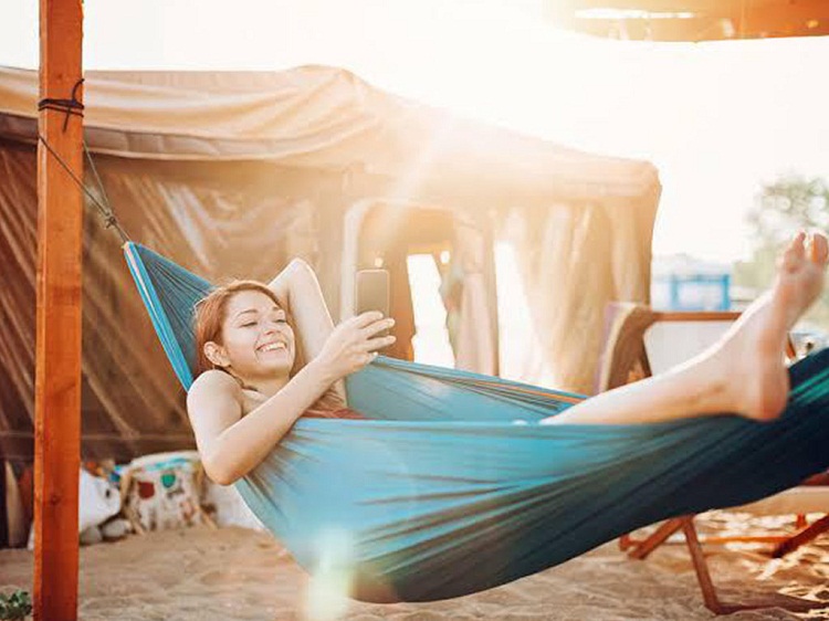 Kegiatan rutinitas berjemur di pagi hari. SP/SBY