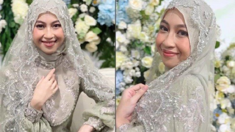 Adiba Khanza Az-Zahra resmi menikah dengan Egy Maulana Vikri di Hallf Pati Unus, Kebayoran Baru Jakarta Selatan, Minggu (10/12/2023). SP/ JKT