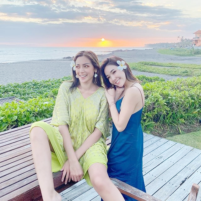 Kedekatan Gisel dan Jessica Iskandar selama ini cukup dekat. Terlihat kerap berlibur bersama di Bali, dan diposting di akun Instagram Jessica Iskandar. SP/instagram @inijedar