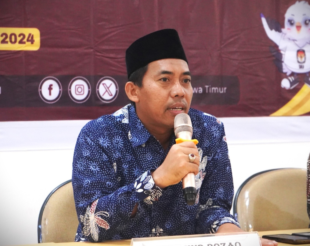 Ketua Divisi Perencanaan dan Logistik KPU Jatim, Miftahur Rozaq. SP/AINI