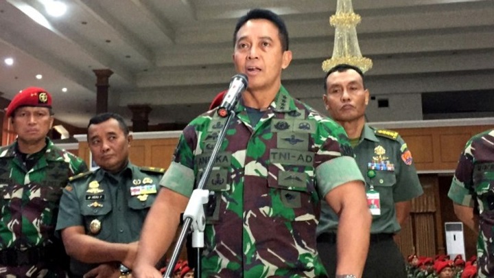 Jenderal TNI Andika Perkasa, Kepala Staf Angkatan Darat