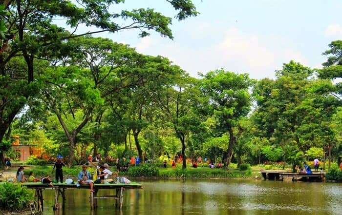 Salah satu pemandangan di kebun bibit Wonorejo Surabaya (SP/IST)