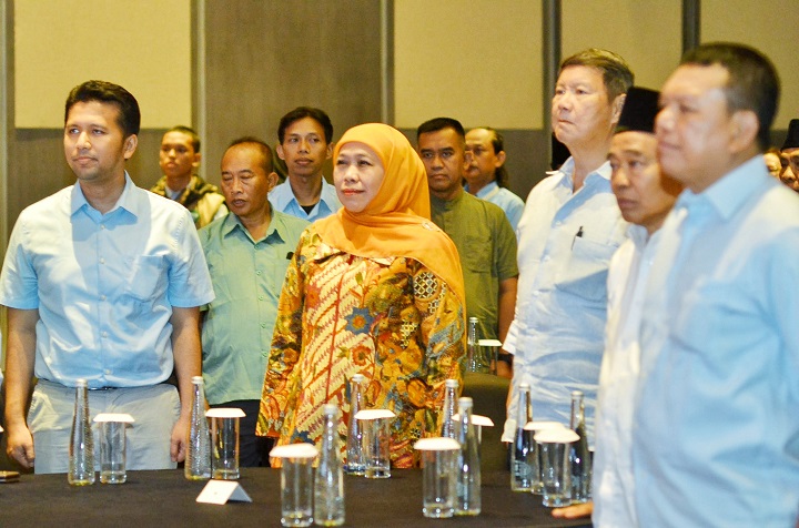 Partai Gerindra secara resmi memberikan dukungan Khofifah untuk maju ke Pemilihan Gubernur 2024 mendatang.