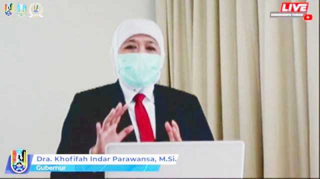 Gubernur Jawa Timur Khofifah Indar Parawansa