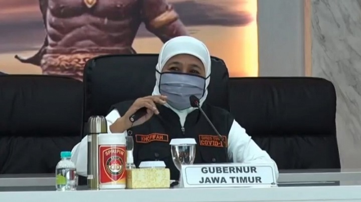 Gubernur Jawa Timur Khofifah