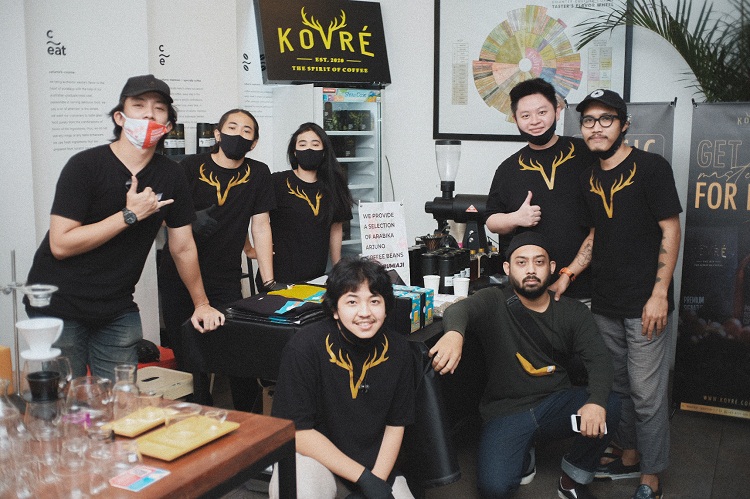 Kovre melakukan launching Sonication dan Roastery. SP/ Satrya Nugraha