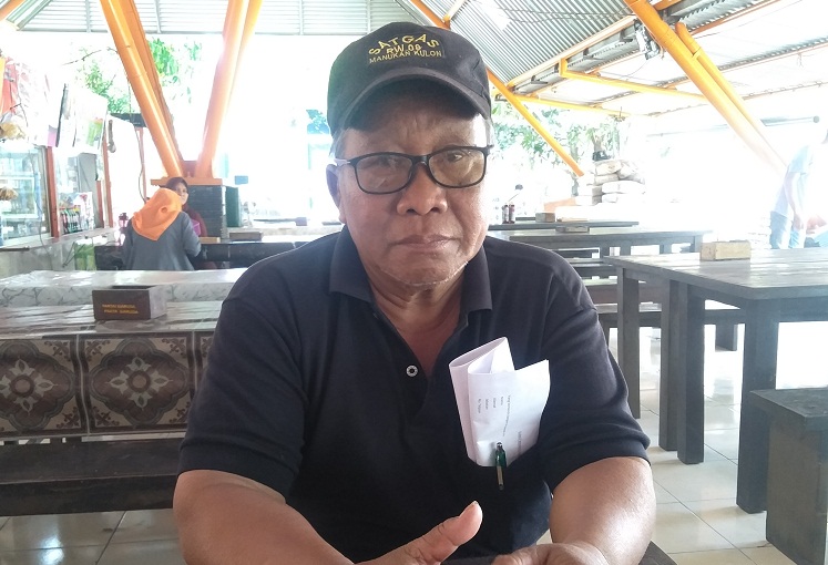 Ketua Koordinator Sentra Wisata Kuliner Manukan, Misdi. SP/ Lady Yuvinda