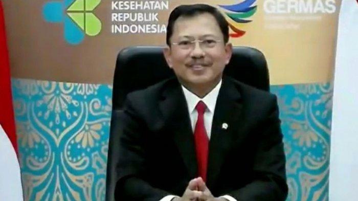 Menkes Terawan Agus Putranto sedang pertemuan virtual dengan WHO.