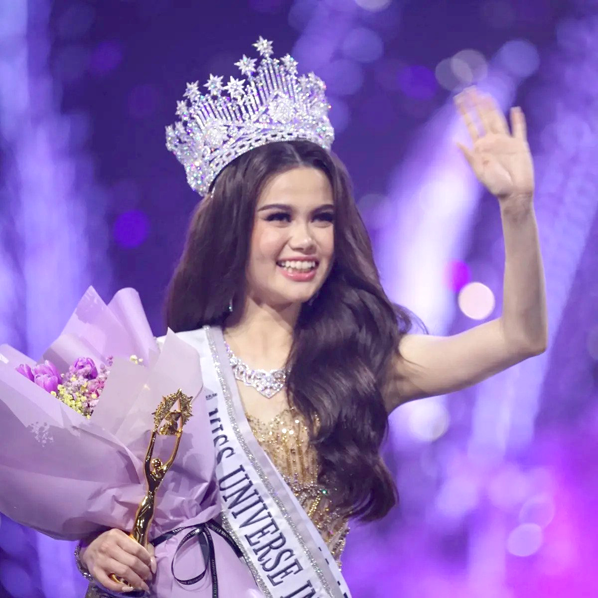Fabienne Nicole Groeneveld, wanita keturunan Surabaya-Belanda ini menjadi juara Miss Universe Indonesia 2023 dan akan mewakili Indonesia di ajang Miss Universe 2023 pada November 2023 mendatang. (foto: SP/ist)
