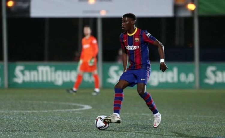 Ilaix Moriba. SP/ Barcelona