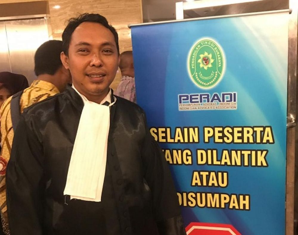 Lawyer Muhammad Romadi Iksan, SH,.MH Advokat MRI & Partners.SP/ Patrik Cahyo 
