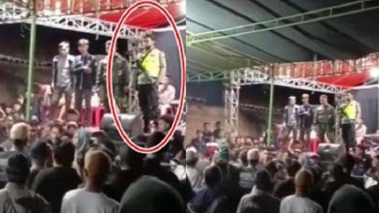 Tangkapan layar insiden senjata laras panjang tiba-tiba memuntahkan peluru dan menewaskan satu orang di Kabupaten Gunungkidul, DI Yogyakarta. SP/ YGY