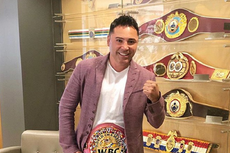 Legenda tinju dunia, Oscar De La Hoya. SP/ @OSCARDELAHOYA