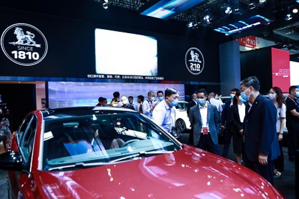 Peugeot tampilkan pameran otomotif di negeri tirai bambu. SP/ Julian