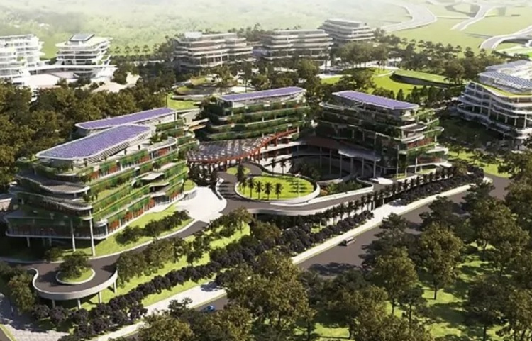 Di Ibu Kota Nusantara (IKN) bakal didominasi bangunan hunian berkonsep vertikal alias tower. SP/ JKT