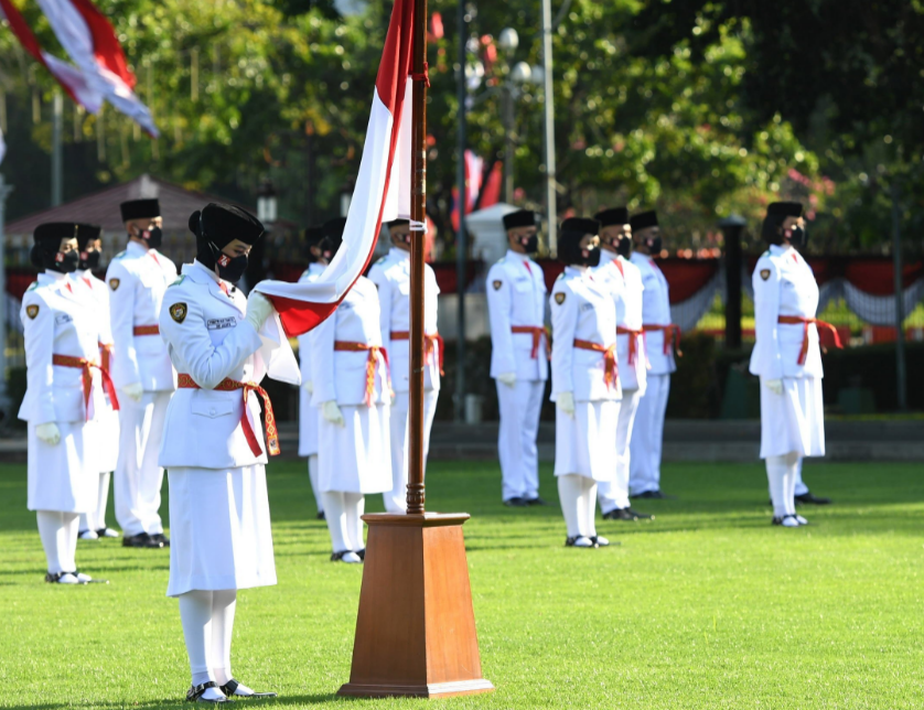 Ilustrasi Upacara Kemerdekaan 17 Agustus