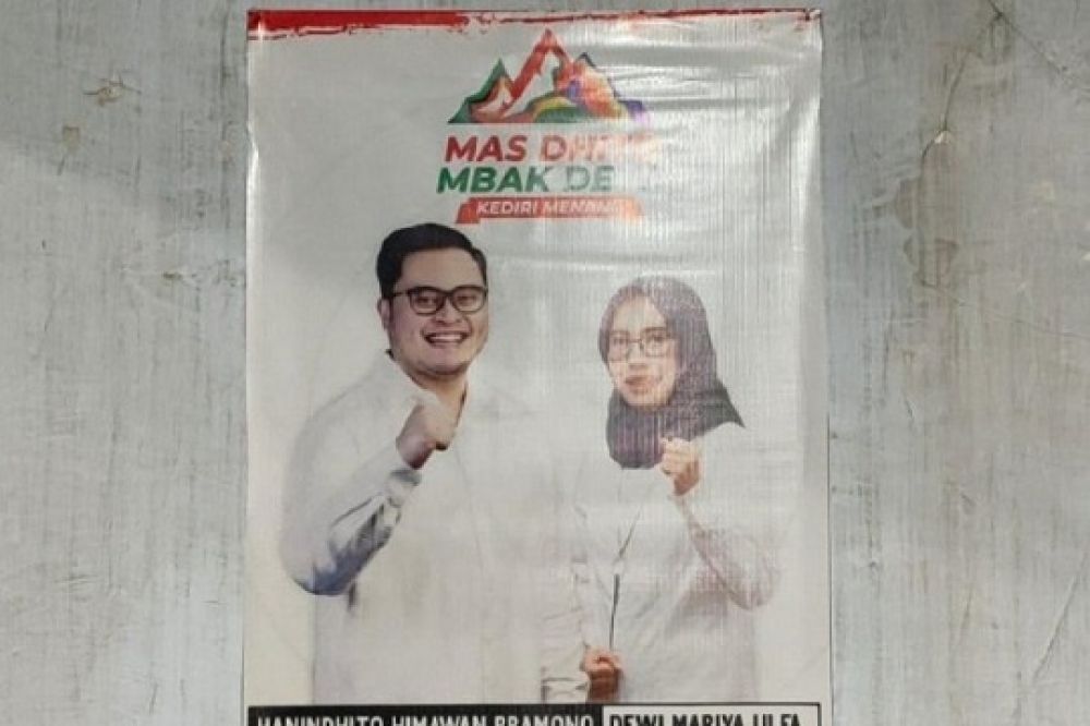 Poster Pilkada Kediri