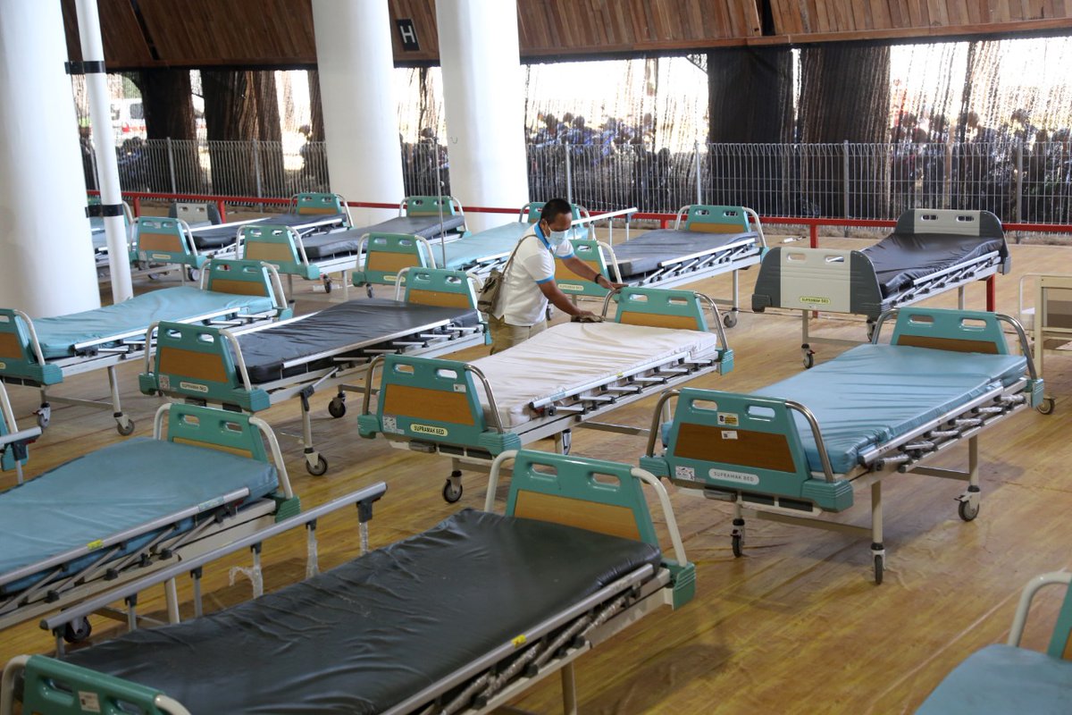 Tingkat keterisian tempat tidur di RSLT Surabaya per tanggal 5 Agustus sudah tinggal 26,08 persen.SP/PLN