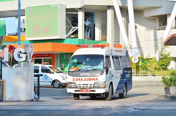 Suasana RSUD Dr Soetomo, Surabaya Minggu (6/6/2021). Sp/Arlana