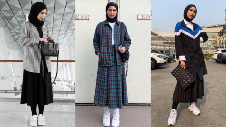 Beberapa fashion busana muslim milik Rani Hatta. SP/ SBY