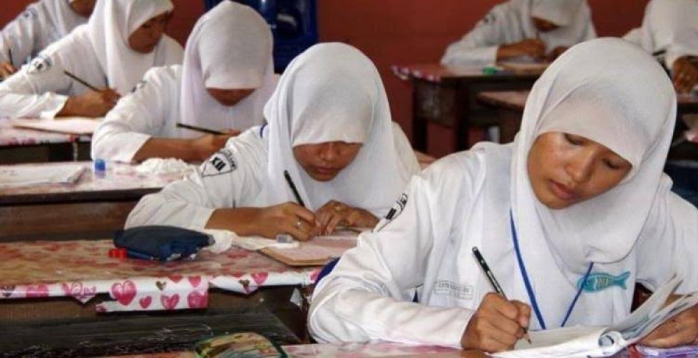 Suasana belajar saat sebelum pandemi mengguncang.