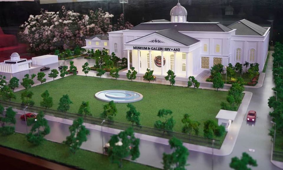  Maket museum dan galeri seni SBY-Ani. SP/ Humas Pemkab Pacitan