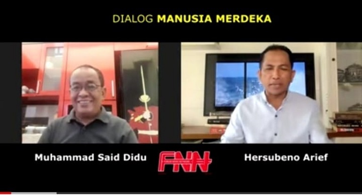 Said Didu dalam akun Yotubenya.