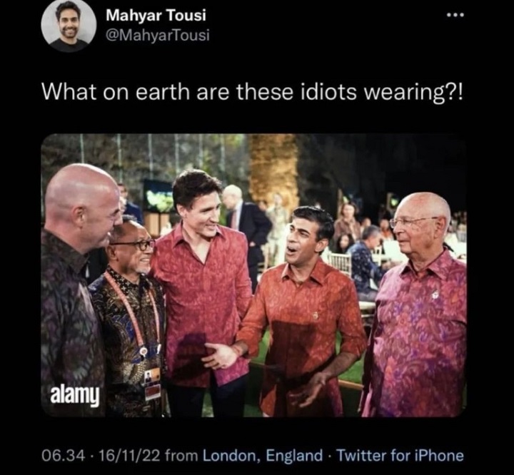 Postingan Mahyar Tousi yang kini sudah dihapus