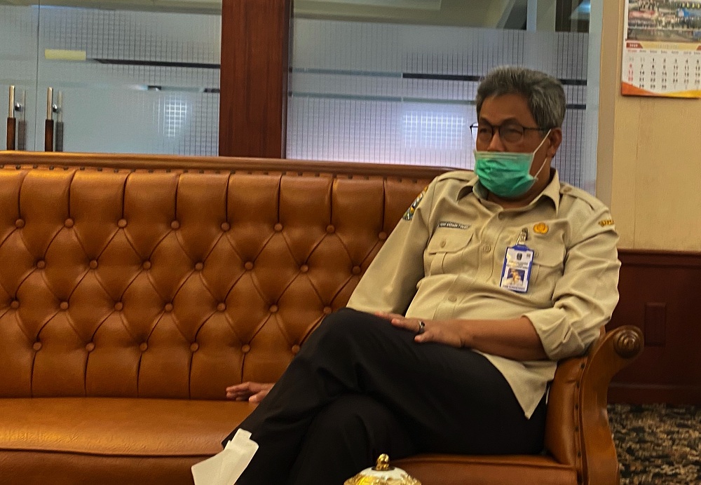 Sekretaris Badan Pendapatan Daerah (Bapenda) Jawa Timur, Pung Karnantohadi, SH .SP/ Riko Abdiono.