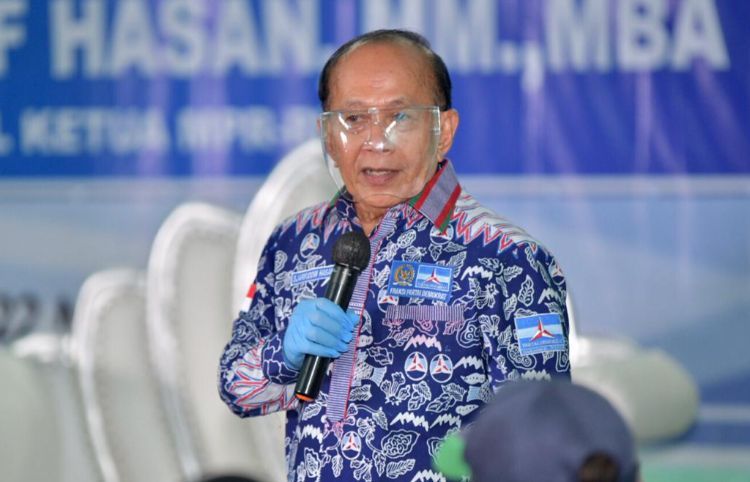 Syarief Hasan, Anggota Komisi I DPR RI dari Fraksi Demokrat.