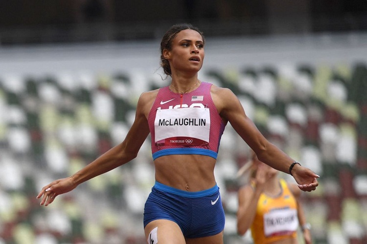 Pelari gawang putri asal Amerika Serikat (AS), Sydney McLaughlin. SP/ Getty Image