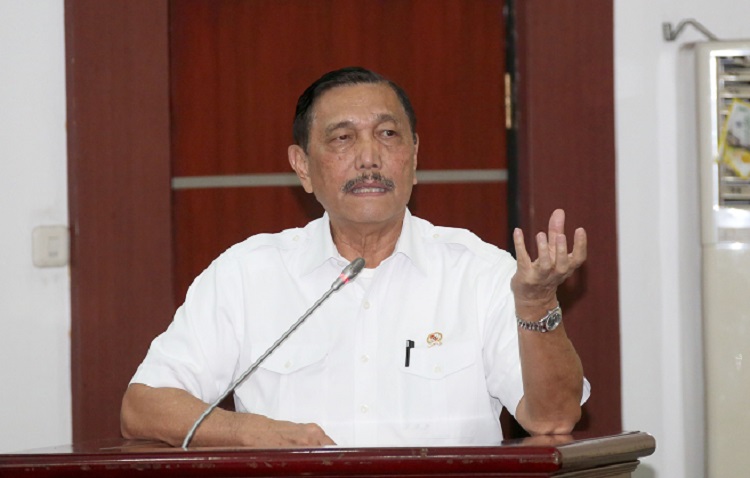 Menteri Koordinator Bidang Kemaritiman dan Investasi (Menko Marves), Luhut Binsar Pandjaitan. SP/ JKT