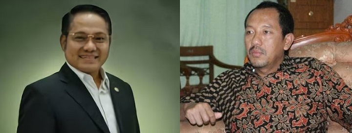 Dr. H. Dhimam Abror (kanan) dan Ronny H. Mustamu (kiri)