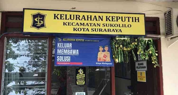 Kantor Kelurahan Keputih.