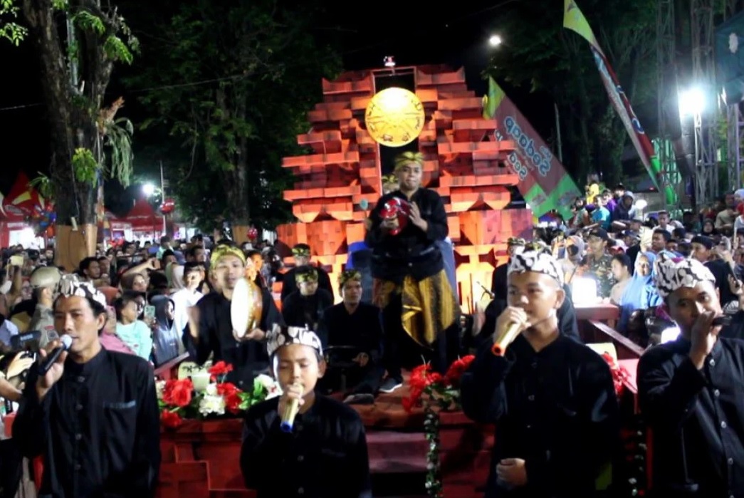 Festival musik patrol di Kabupaten Lumajang, Sabtu (8/4/2023).