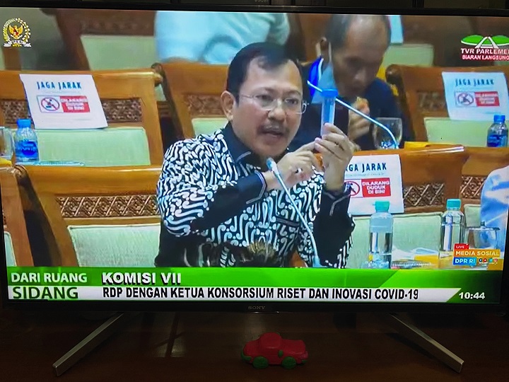 Mantan Menteri Kesehatan Terawan Agus Putranto
