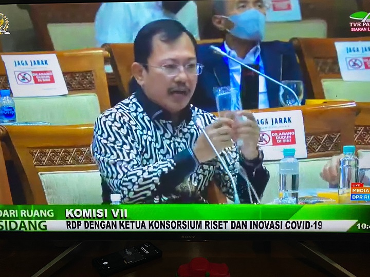 Mantan Menteri Kesehatan Terawan Agus Putranto