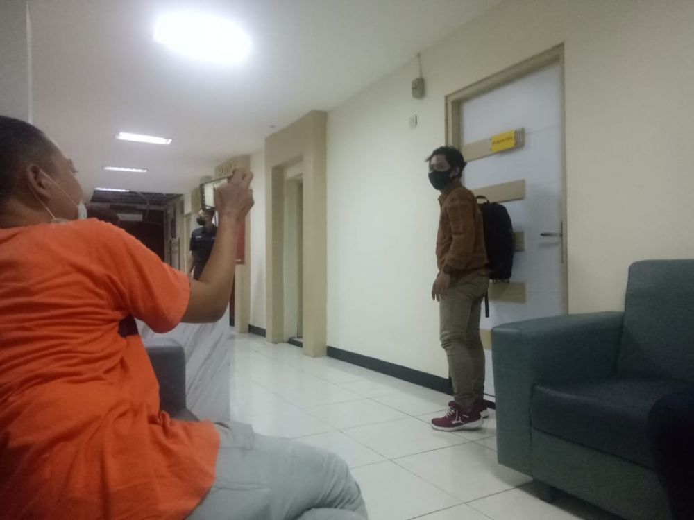 Ruang Unit PPA Satreskrim Polres Gresik, ruangan memeriksa tersangka Sugianto.SP/did