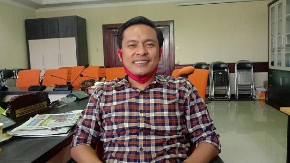Ketua Fraksi Golkar DPRD Surabaya Arif Fathoni. SP/ALQ