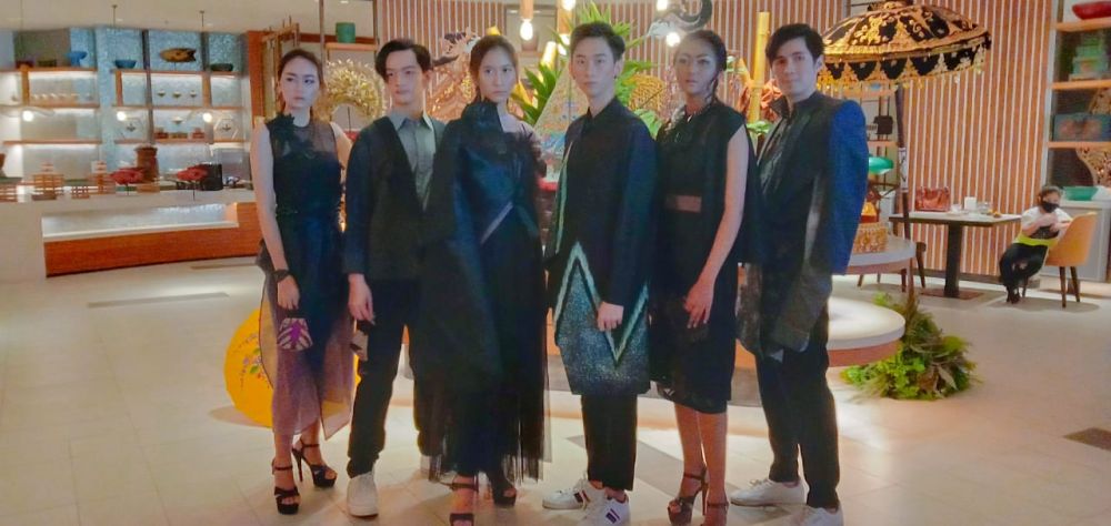 Koleksi baju yg ditampilkan para model