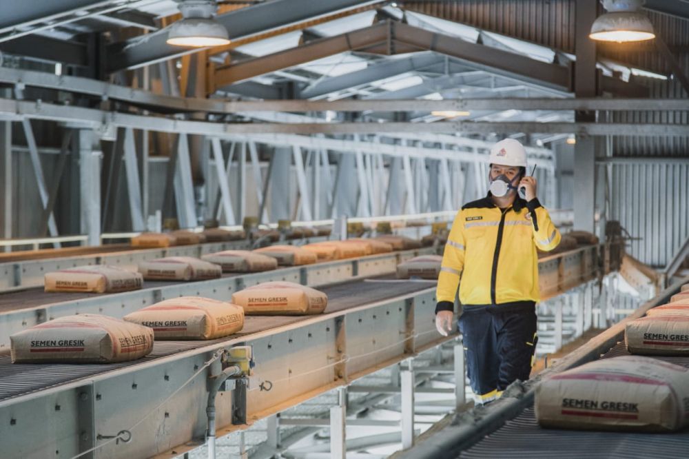 Fasilitas Packing Plant SIG di Pontianak, Kalimantan Barat.SP/SIG