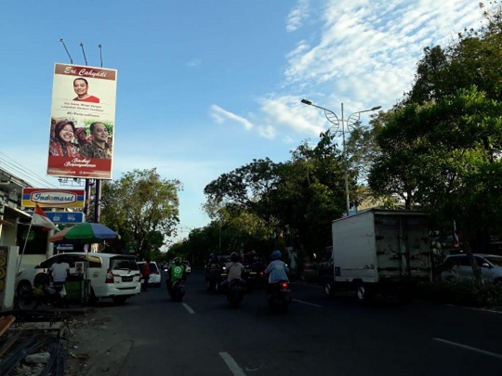 Baliho Ery cahyani.SP/ALQ