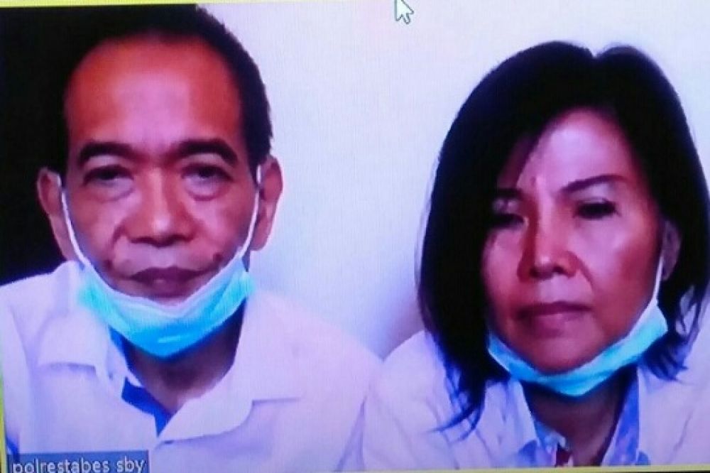 Pasangan  suami istri Liem Inggriani Laksmana dan Liauw Edwin Januar Laksmono.SP/Budi Mulyono.