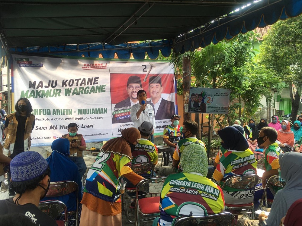 Mujiaman berjanji permasalahan banjir di perkampungan akan menjadi prioritas utama .SP/Alqomaruddin.