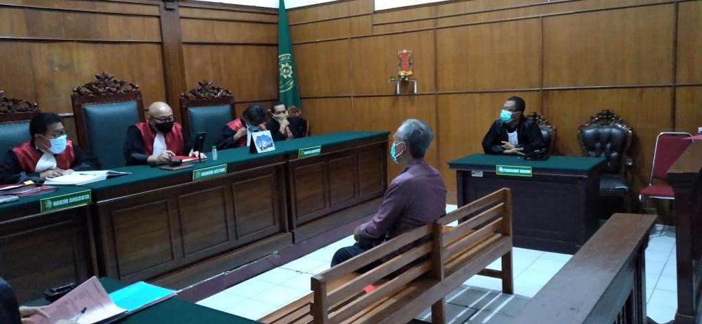 Sidang Penundaan Putusan Dirut RS. Mata Undaan Surabaya. SP/BUDI