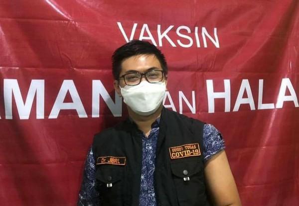 dr Makhyan Jibril, Jubir Satgas COVID-19 Jatim SP/DECOM