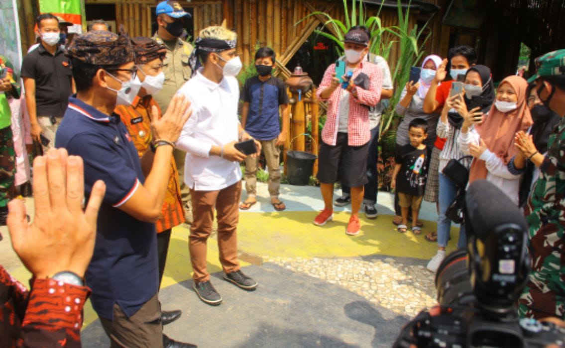 Promosi  dilakukan langsung Sandiaga Salahuddin Uno, selaku Menteri Pariwisata dan Ekonomi Kreatif bersama Denny Caknan selaku Public Figure dari Jawa Timur.